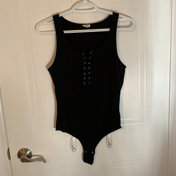 GARAGE black bodysuit - Picture 1 of 2
